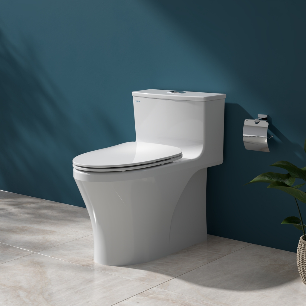 Bàn cầu một khối HL2 - Ảnh 4