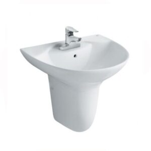 Chậu rửa treo tường L-288V + L-288VC Chân ngắn