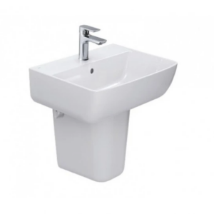 Chậu rửa treo tường L-312 + L-298VC chân ngắn