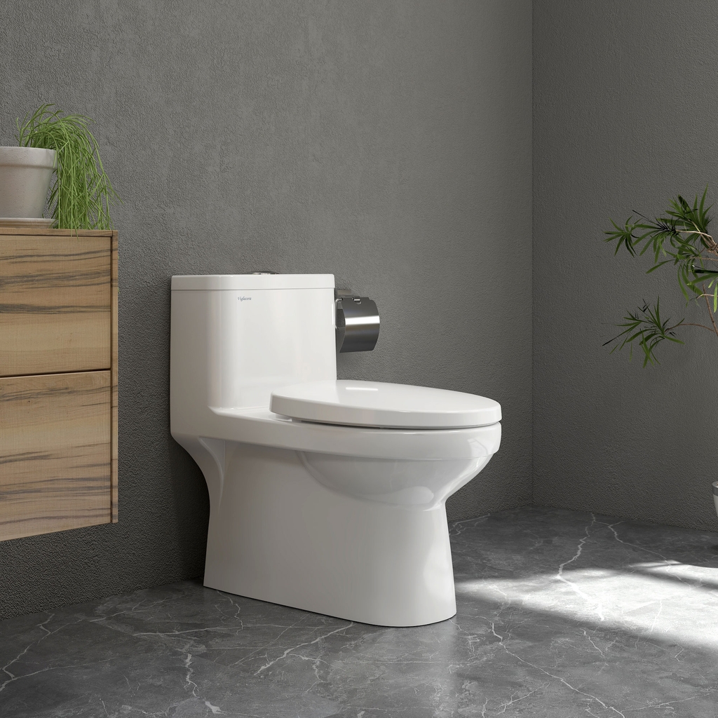 Bàn cầu một khối MK2 - Ảnh 3