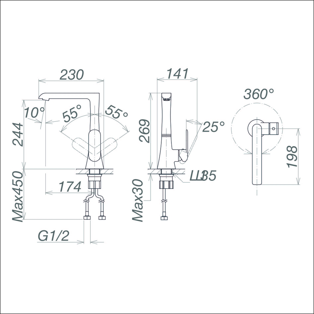 Vòi rửa bát VG743 - Ảnh 2