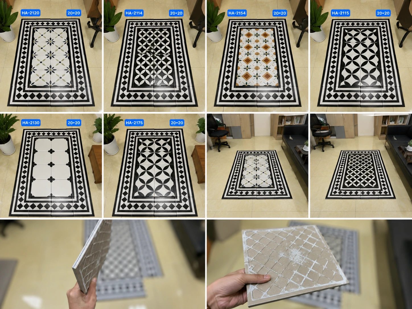 Gạch thảm 20x20 Katta Home