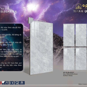 GẠCH KHỔ LỚN APODIO AF.10.86.8028 80X160 – VẺ ĐẸP CẨM THẠCH TRẮNG SANG TRỌNG CHO MỌI KHÔNG GIAN