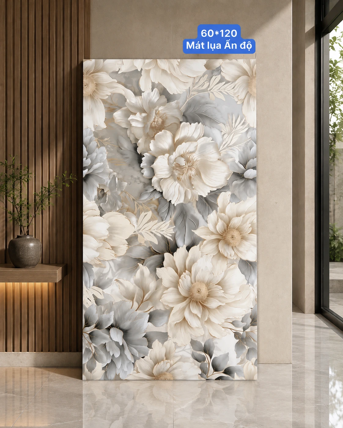 Gạch tranh hoa nghệ thuật Katta Home