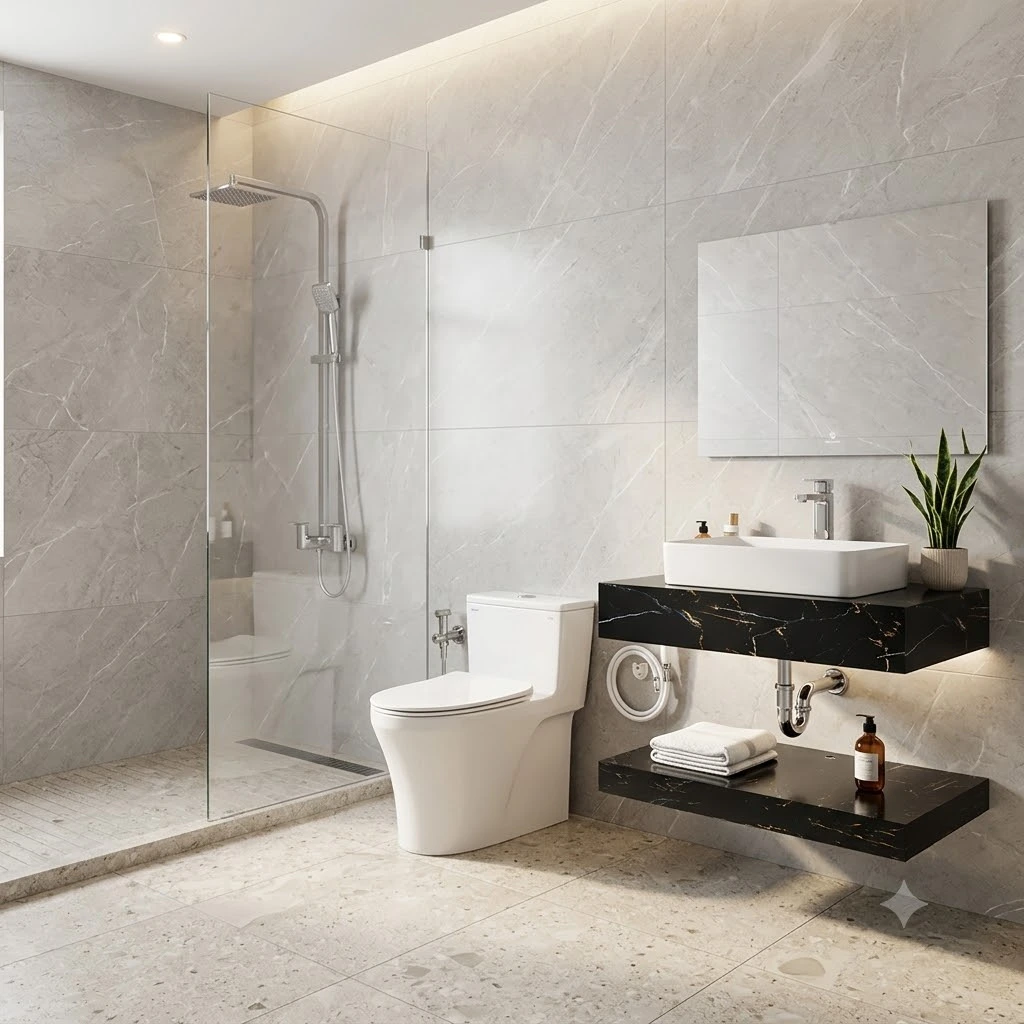 Combo Thiết Bị Phòng Tắm Tiện Ích Katta Home Cao Cấp