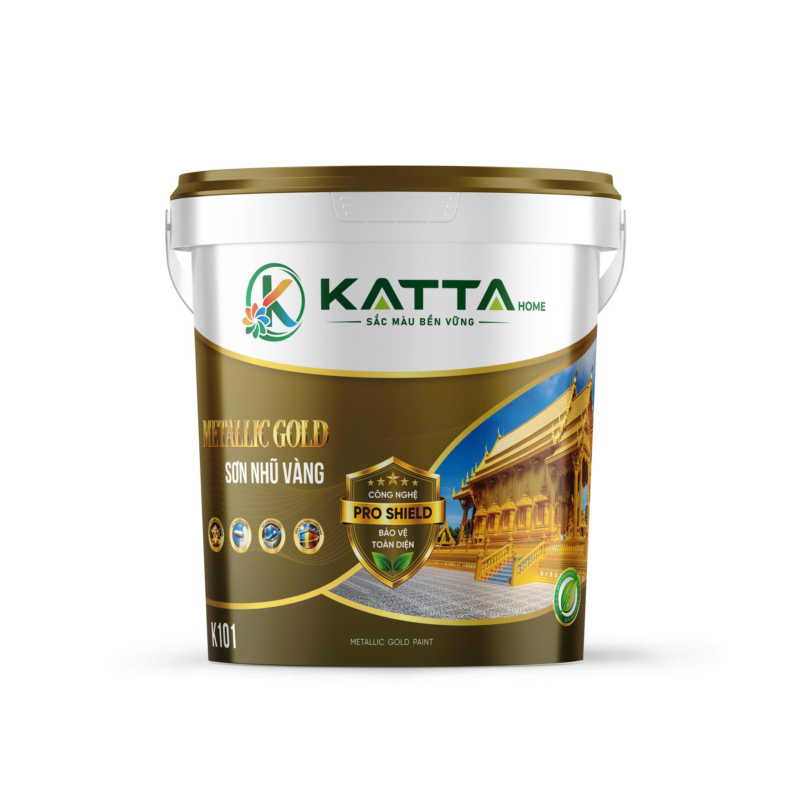 KATTA Metallic Gold – Nhũ vàng