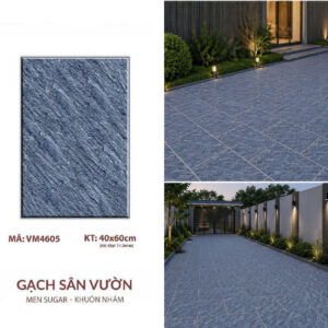 Gạch Sân Vườn Cao Cấp VM4605 – Bền Bỉ, Chống Trơn, Đẳng Cấp