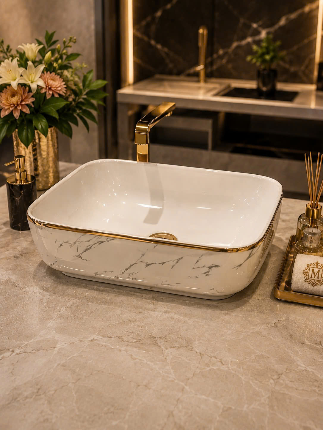 Chậu rửa lavabo đặt bàn KATTA HOME